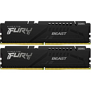 Оперативная память 16 Gb 6000 MHz Kingston FURY Beast Black (KF560C30BBEK2-16)