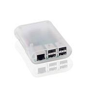 Корпус для микрокомпьютера ACD Transparent ABS Molding case with Stripe for Raspberry Pi 3 B (RA076)