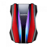 Внешний HDD ADATA XPG 1000 Gb HD770G RGB RTL Red (AHD770G-1TU32G1-CRD)