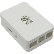 Корпус для микрокомпьютера ACD ABS Plastic case with Logo for Raspberry Pi 3 B/B+ White (RA178)