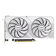 Видеокарта ASUS (DUAL-RTX5060-O8G-WHITE) GeForce RTX 5060 8GB DUAL WHITE OC 90YV0N15-M0NA00)